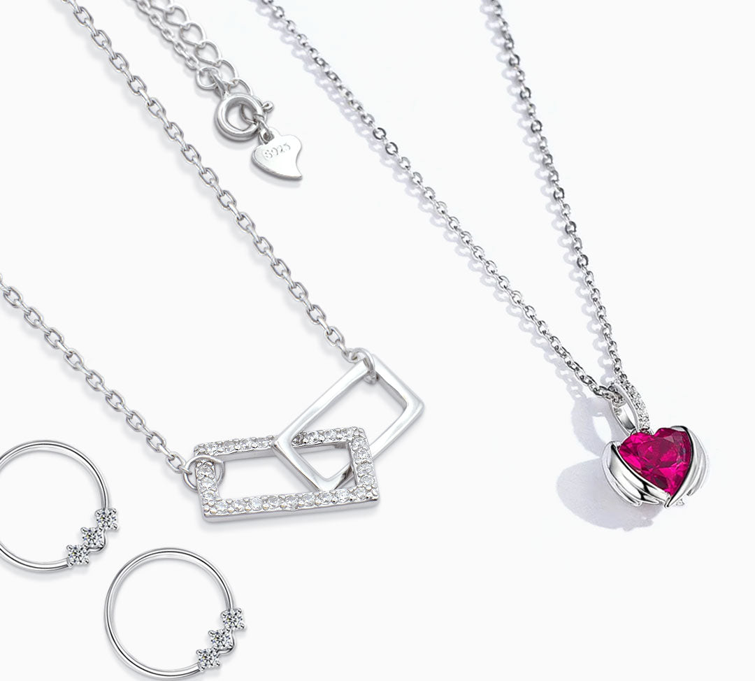 Silver Collection at Ruby's Ambition - Delicate Fashion Jewellery Online